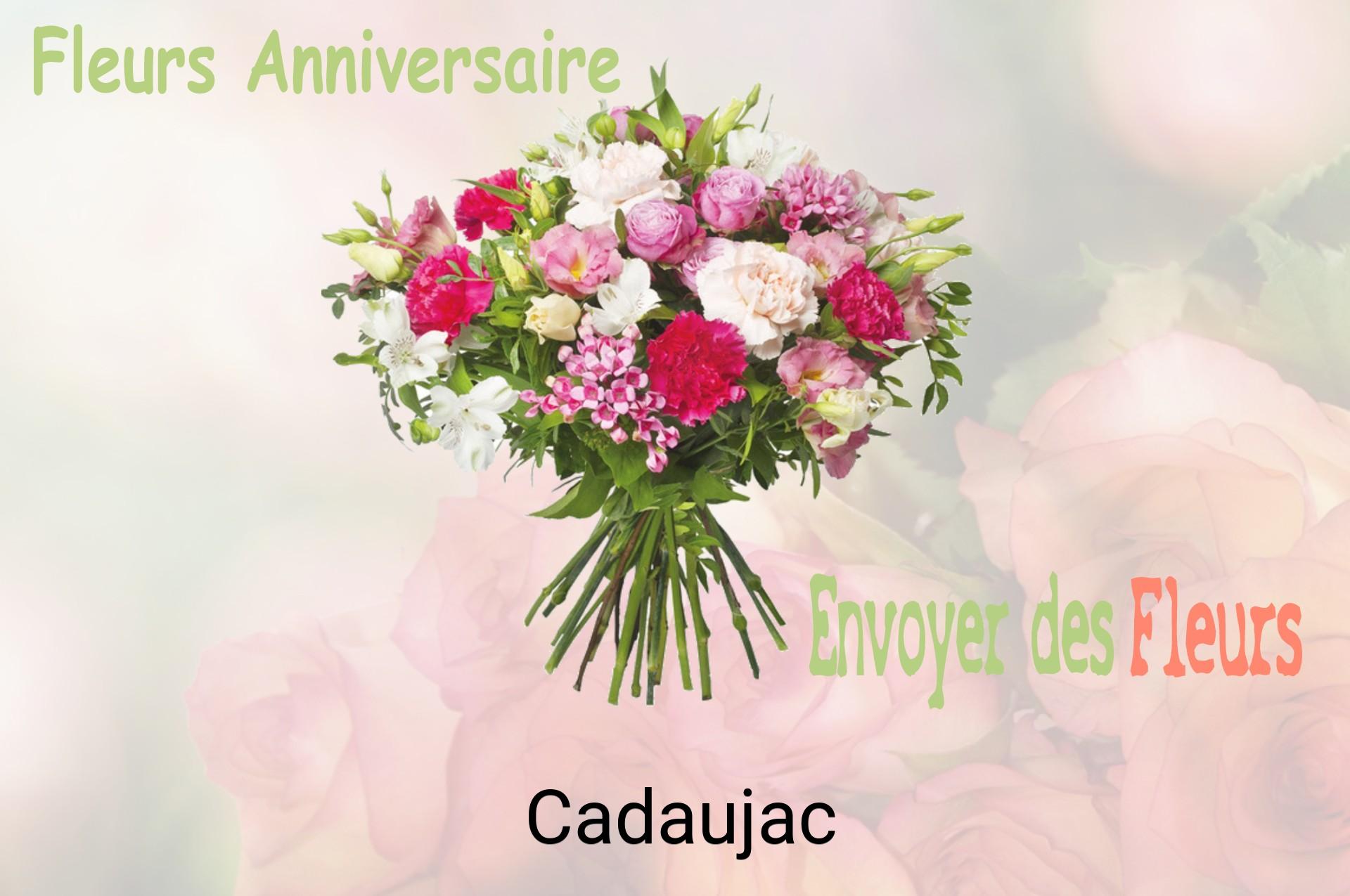 Bouquet de fleurs d’anniversaire livré à Cadaujac